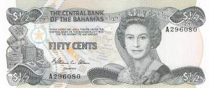 Bahamas 50 Cents p42 1984